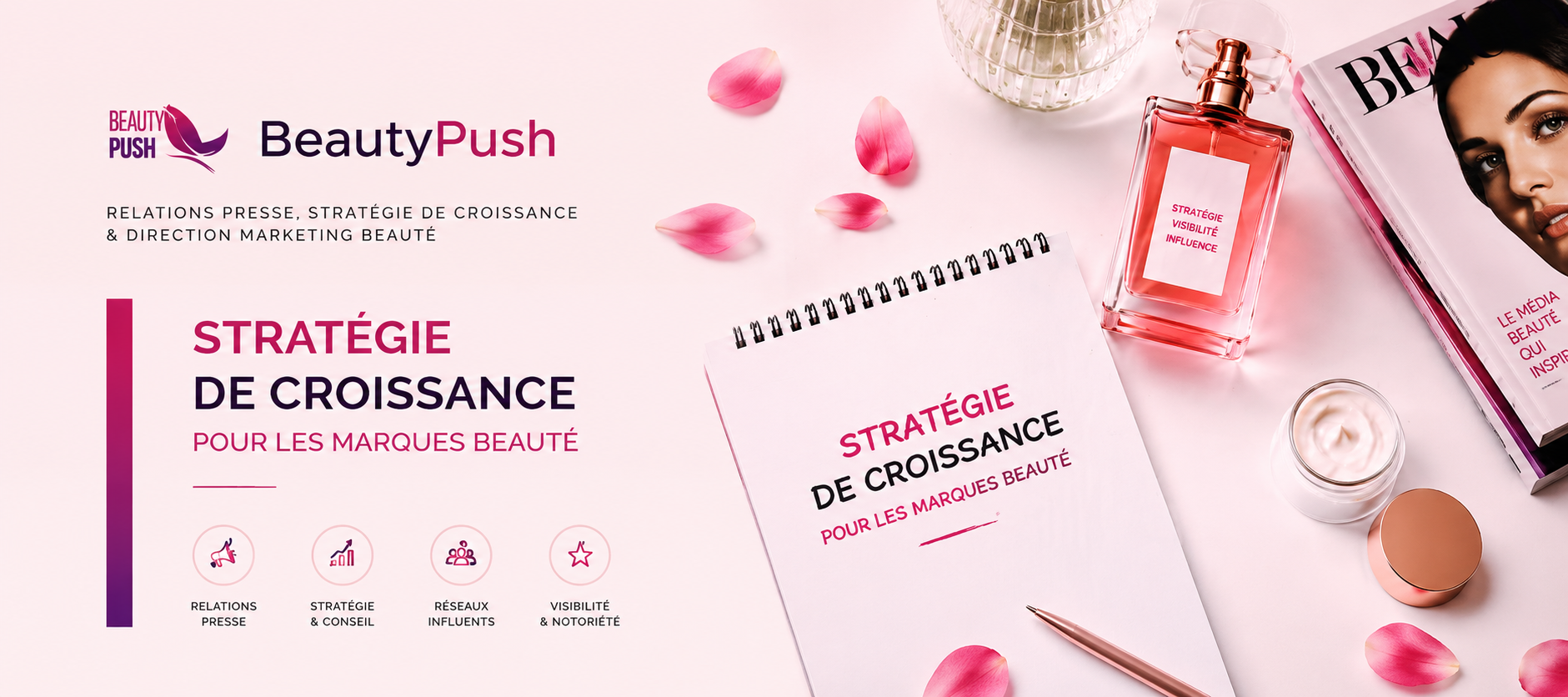 BeautyPush Relations Presse | Cosmétiques Parfums Maquillage